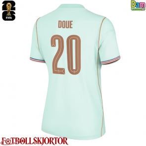 Frankrike Desire Doue #20 Bortatröja Dam VM 2026 Kortärmad